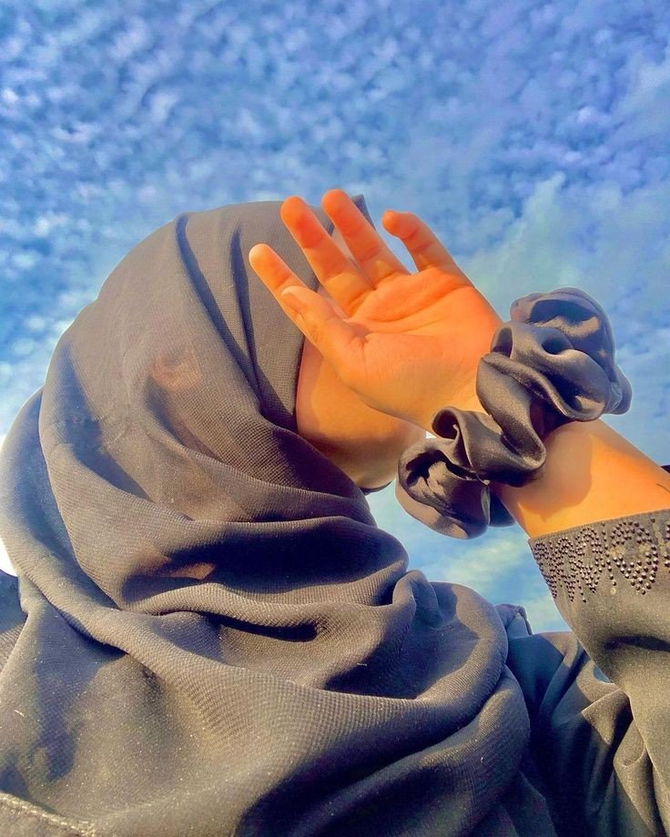 hijab girl dp photo