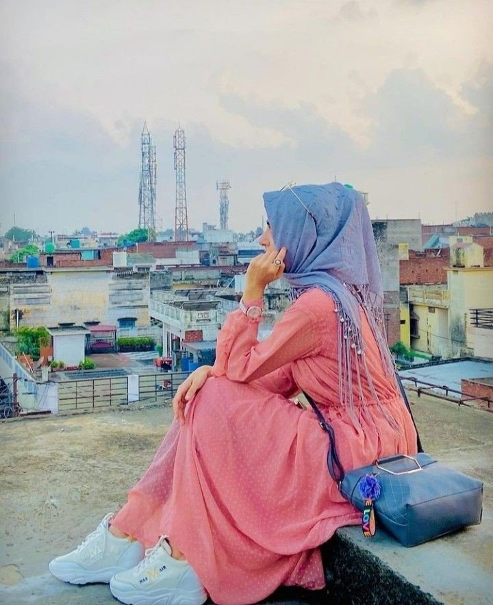 hijab girl dp photo