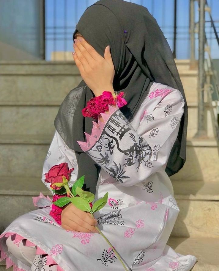 hijab girl dp photo