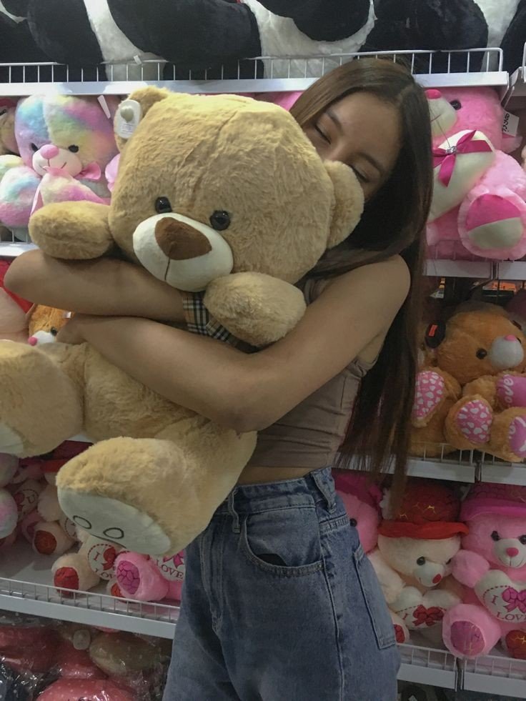 Instagram girl with teddy bear profile pictures