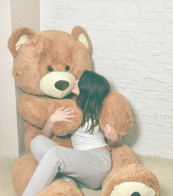 Instagram girl with teddy bear profile pictures