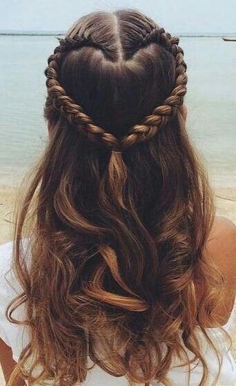 girl hair style photo