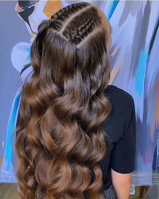 girl hair style photo