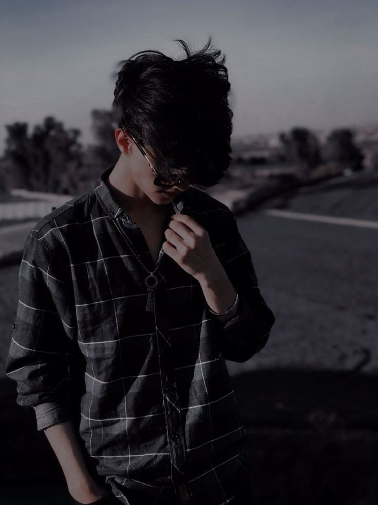 hidden face boy dp pic
