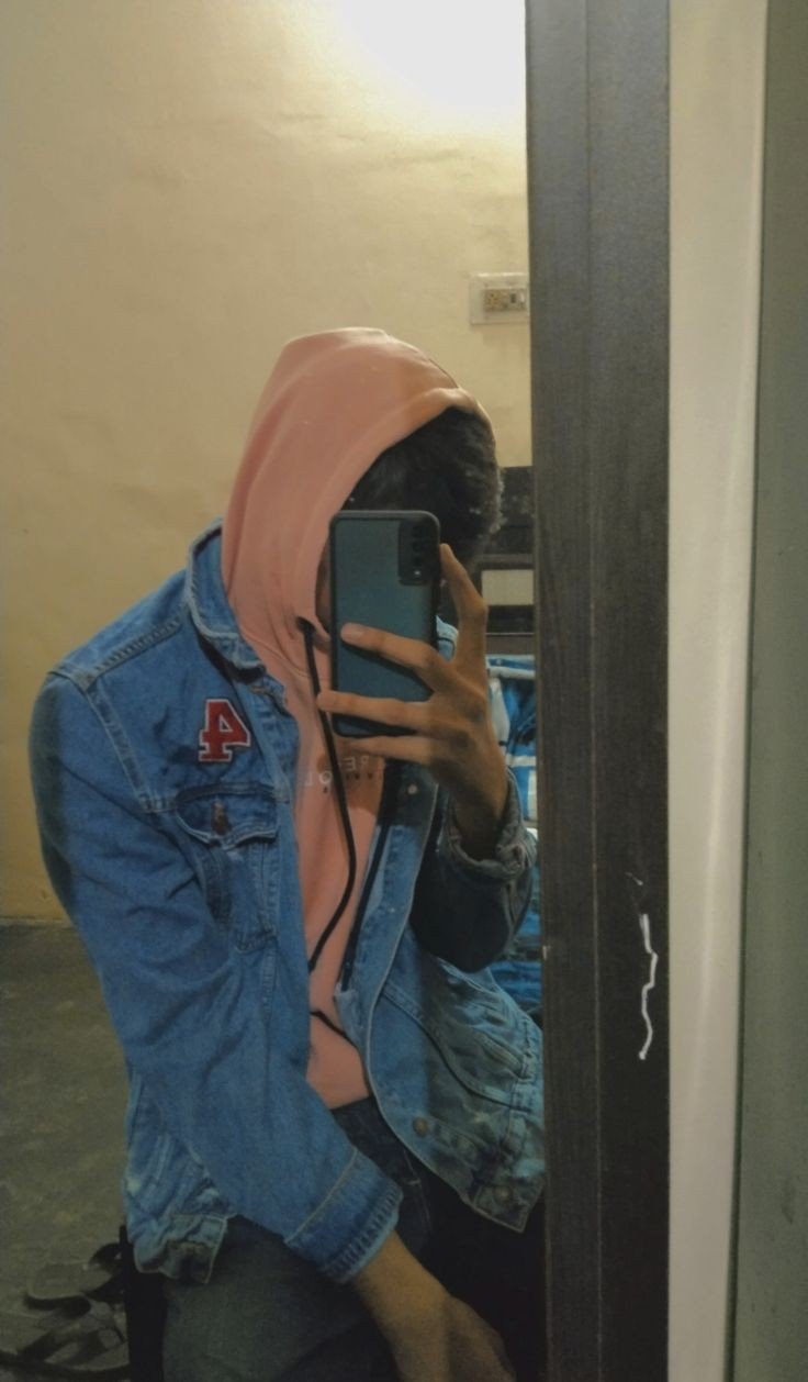 hidden face boy dp pic