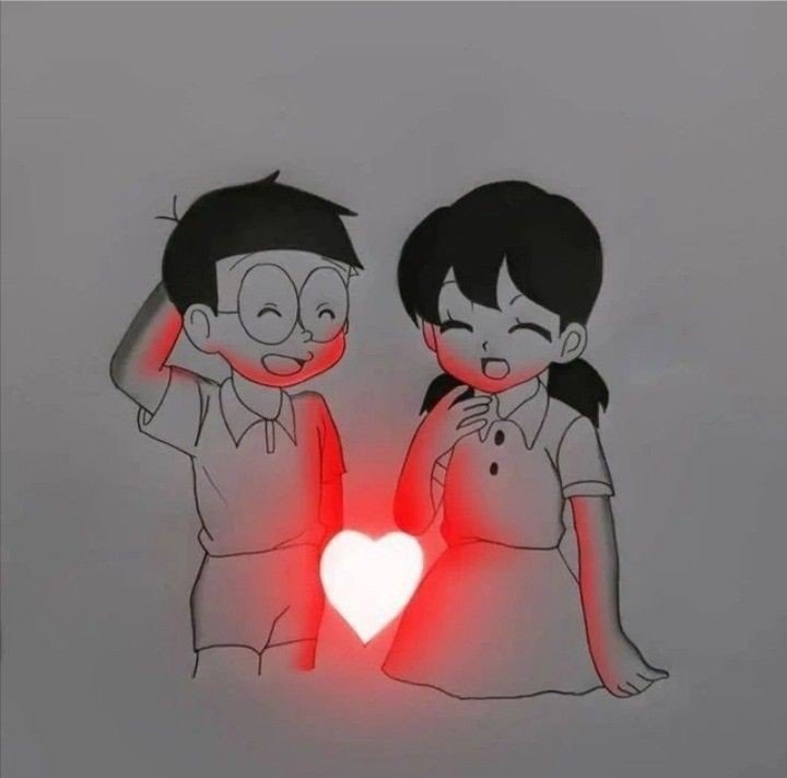 nobita and shizuka love images