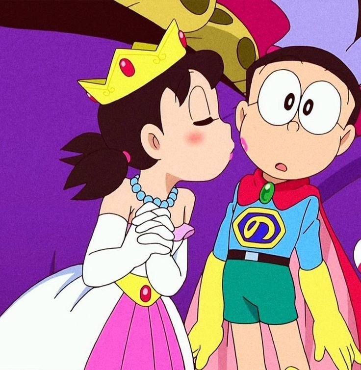 nobita and shizuka love images