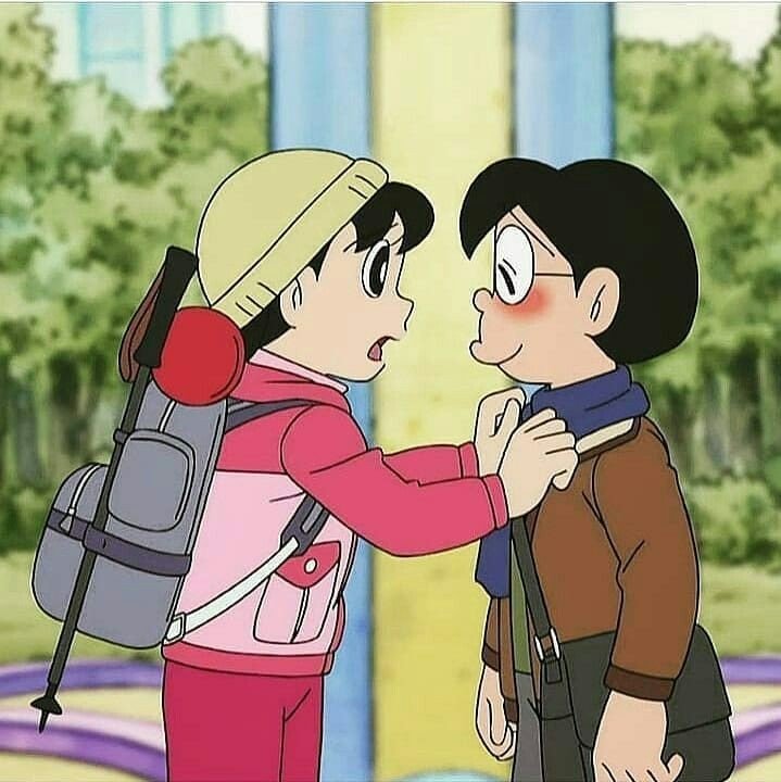 nobita and shizuka love images