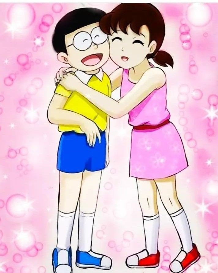 nobita and shizuka love images