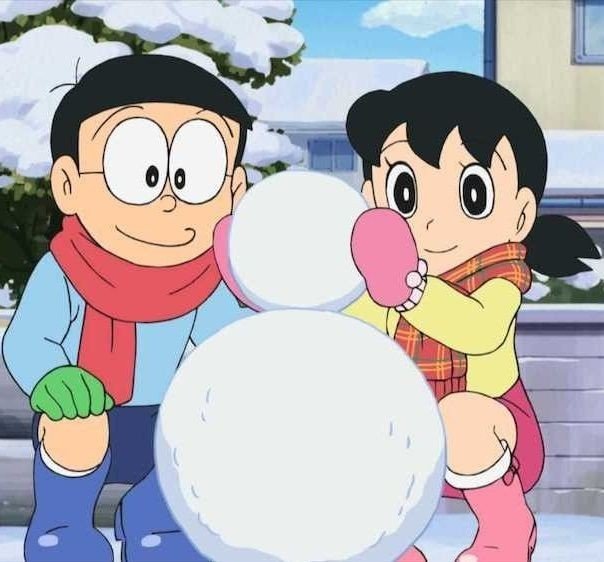 nobita and shizuka love images