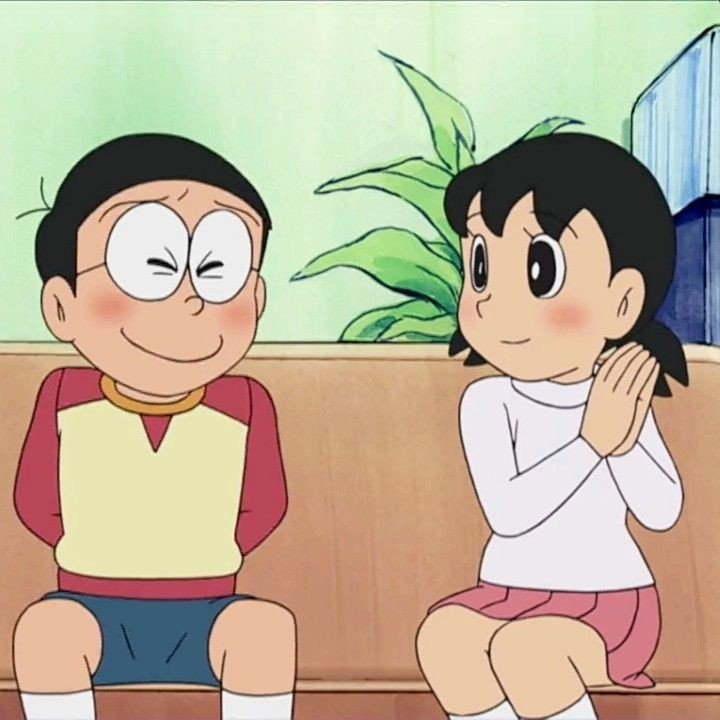 nobita and shizuka love images