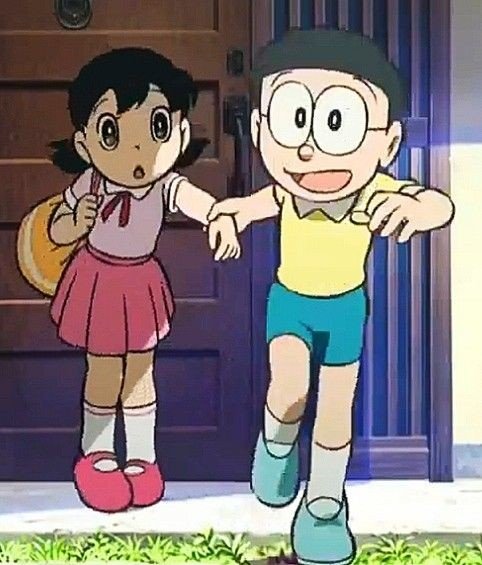 nobita and shizuka love images