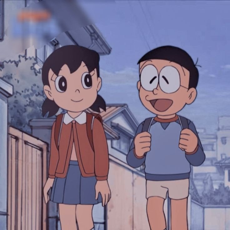 nobita and shizuka love images