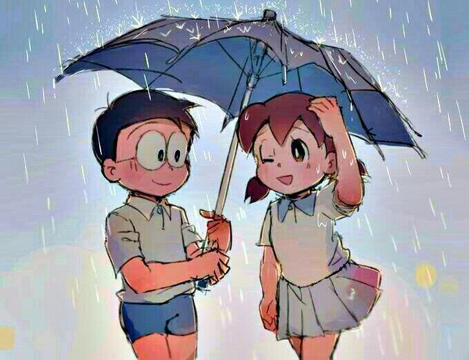 nobita and shizuka love images