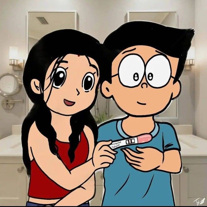 nobita and shizuka love images