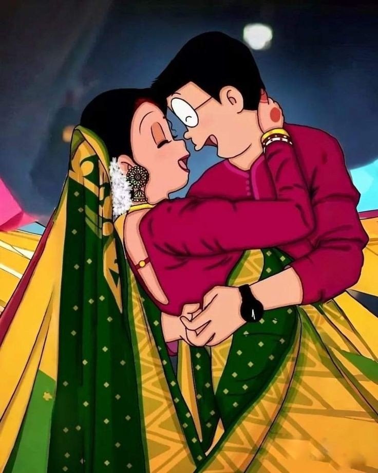 nobita and shizuka love images