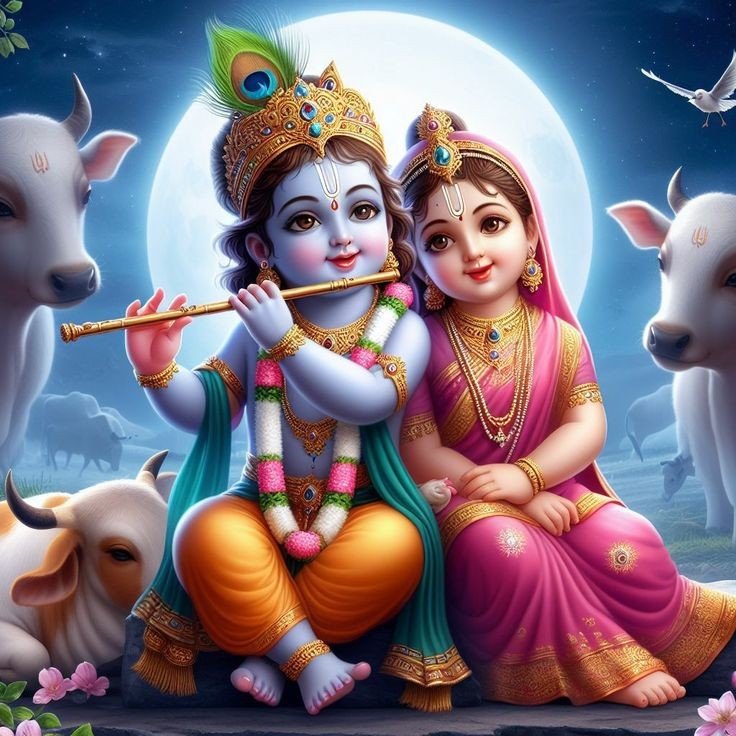 radha krishna images