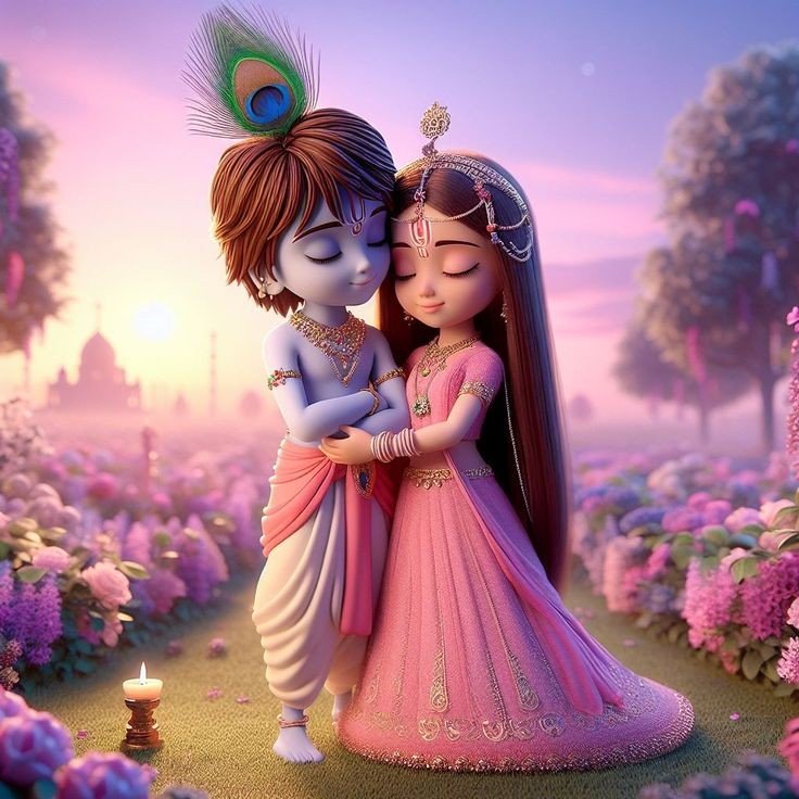 radha krishna images