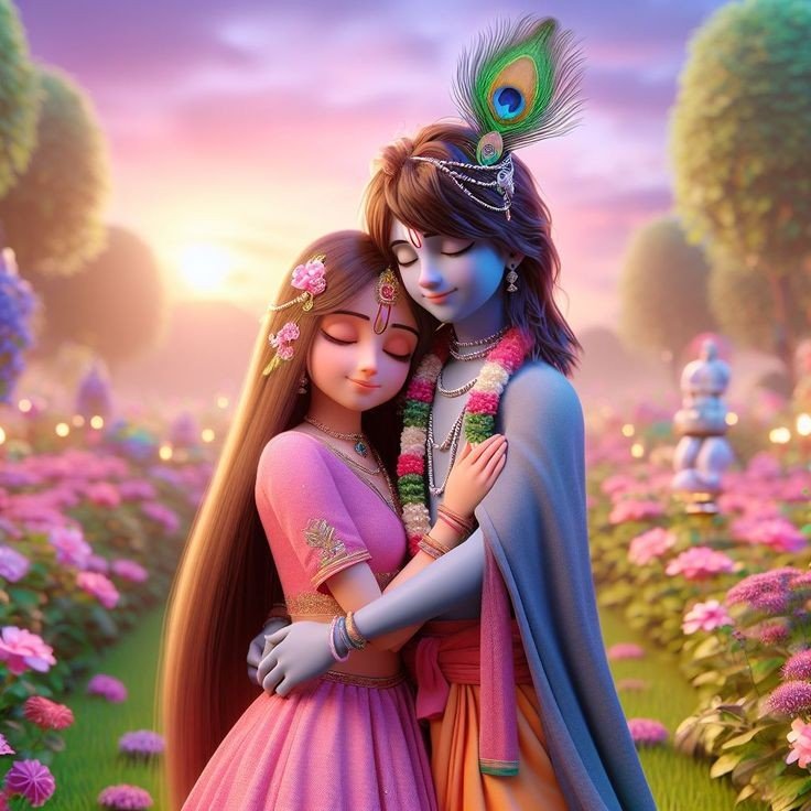 radha krishna images