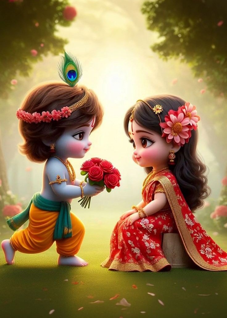 radha krishna images