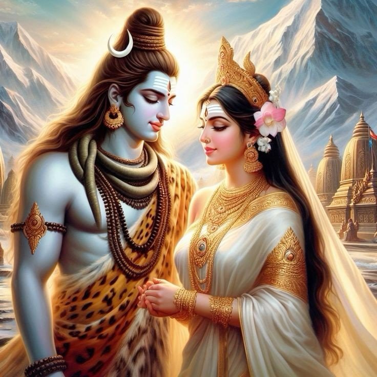 shiv parvati images