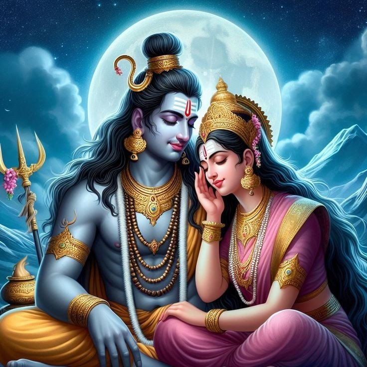 shiv parvati images