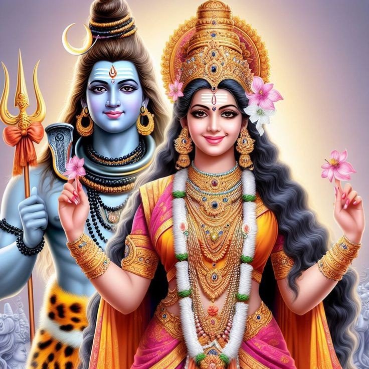 shiv parvati images