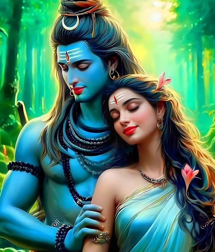 shiv parvati images