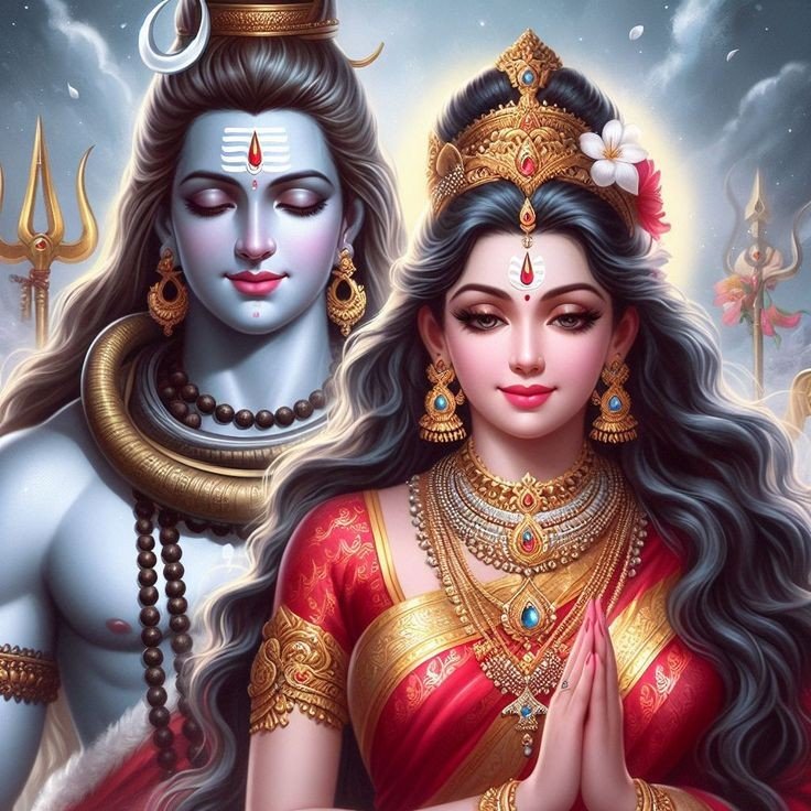 shiv parvati images