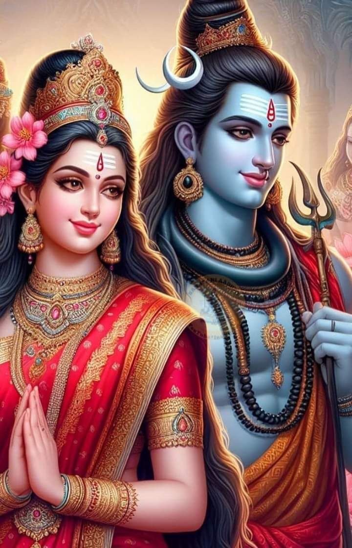 shiv parvati images