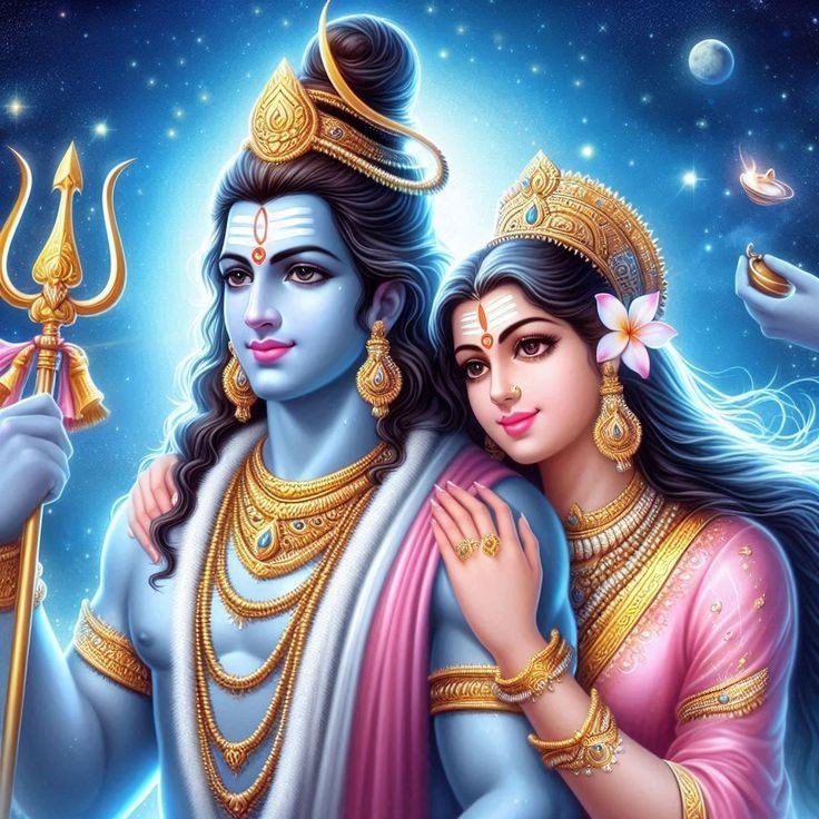 shiv parvati images