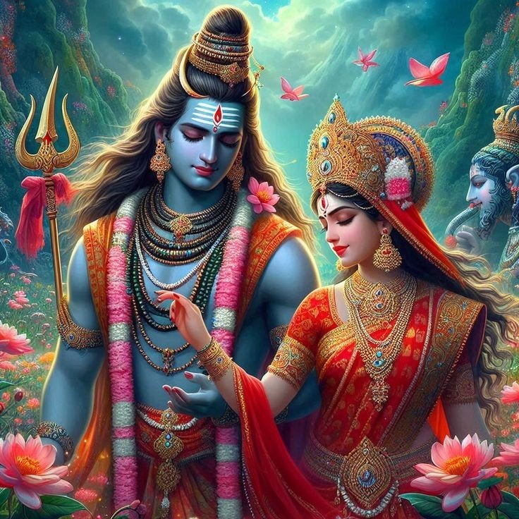 shiv parvati images