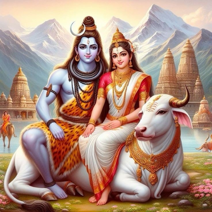 shiv parvati images