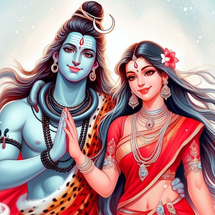 shiv parvati images