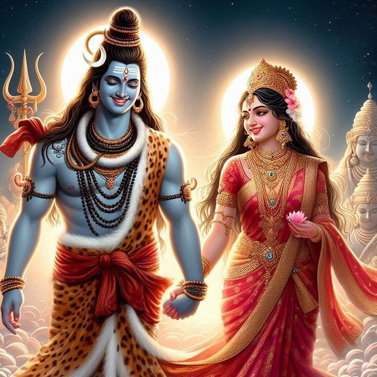 shiv parvati images