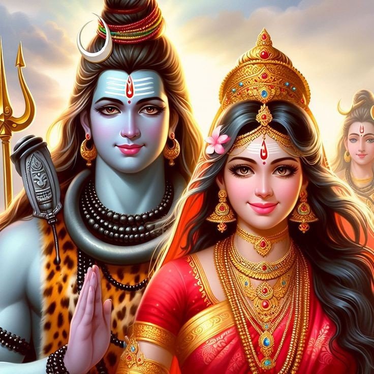 shiv parvati images