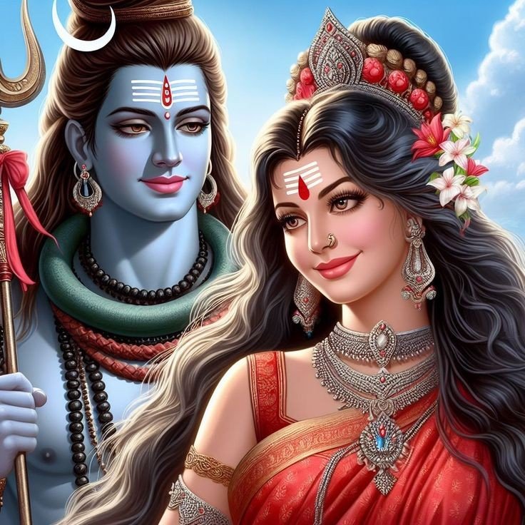 shiv parvati images