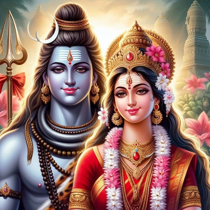 shiv parvati images