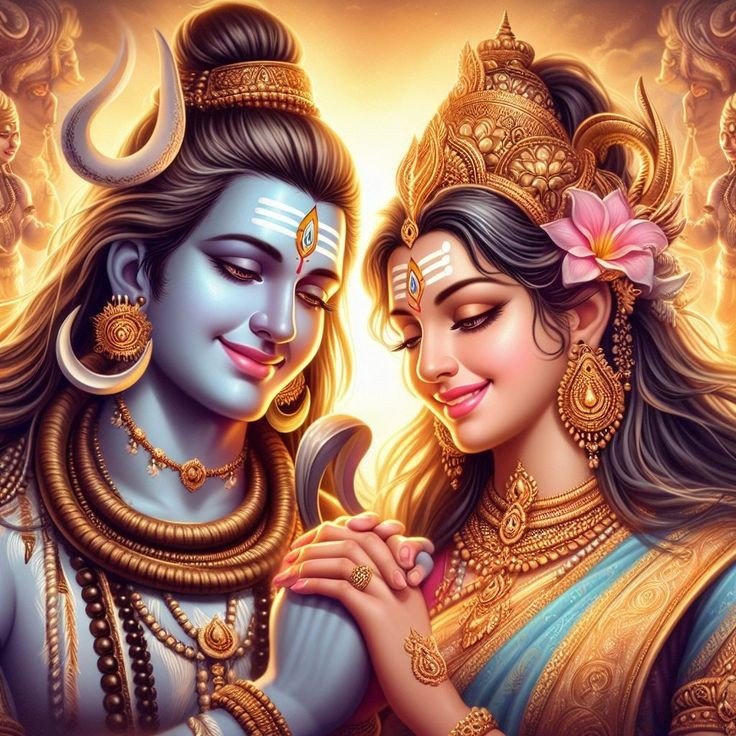 shiv parvati images