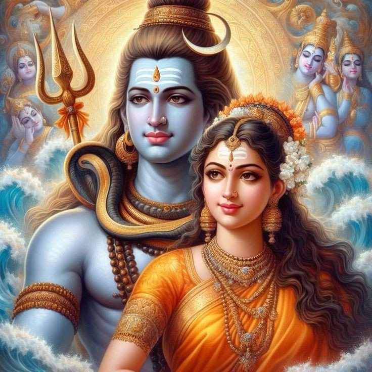 shiv parvati images