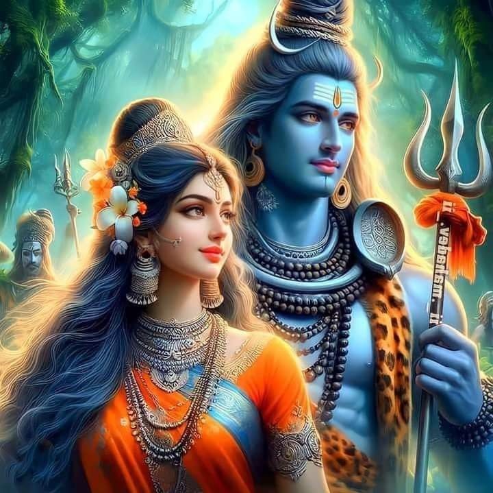 shiv parvati images