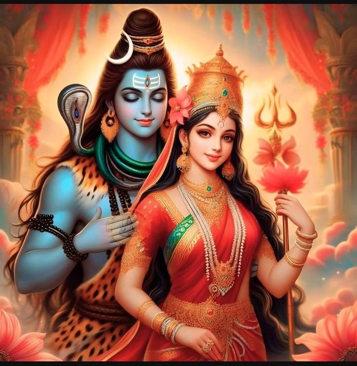 shiv parvati images