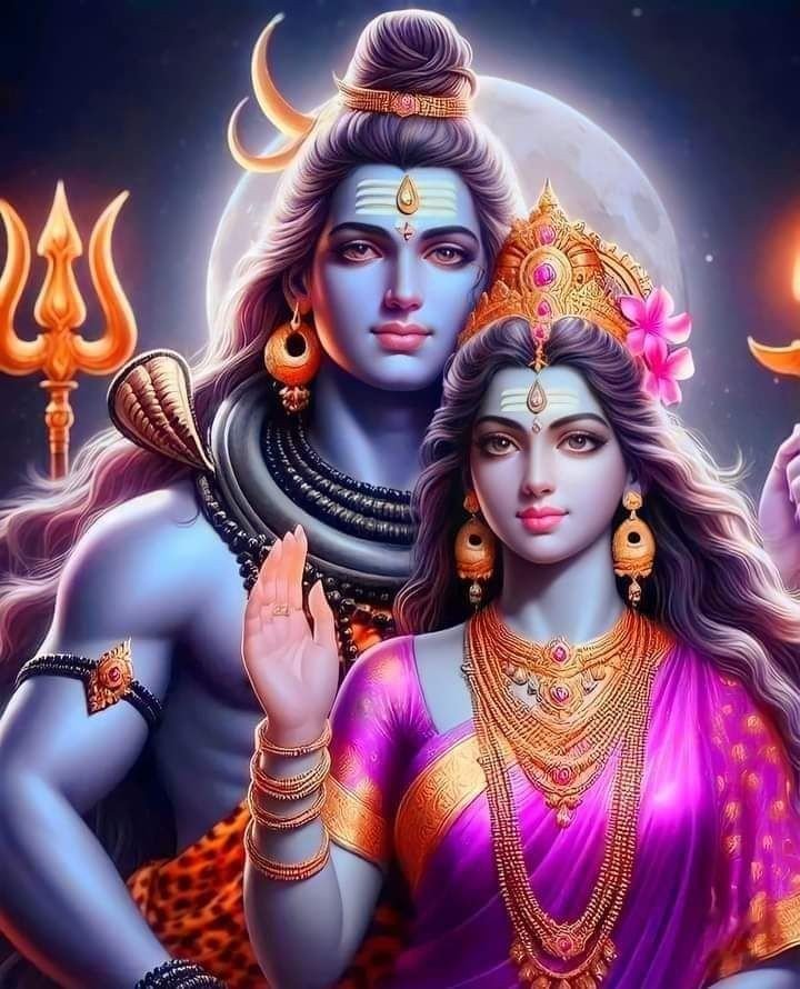 shiv parvati images