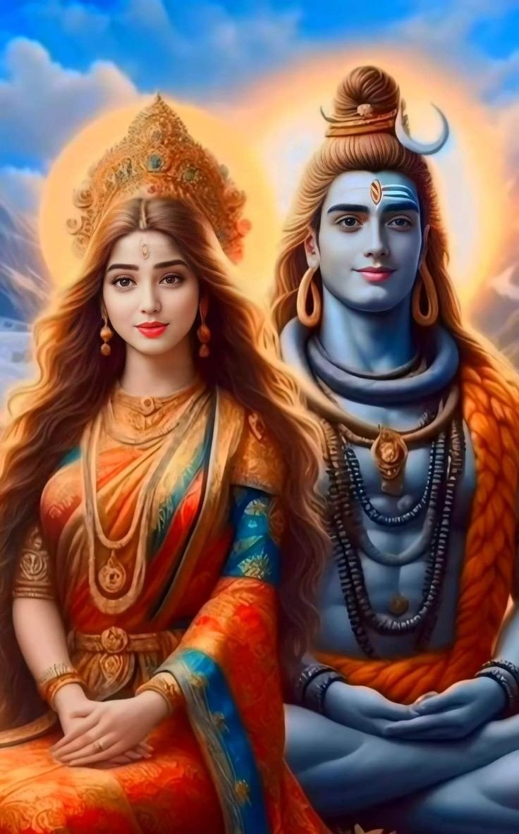 shiv parvati images