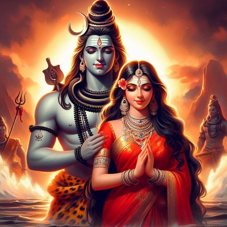 shiv parvati images