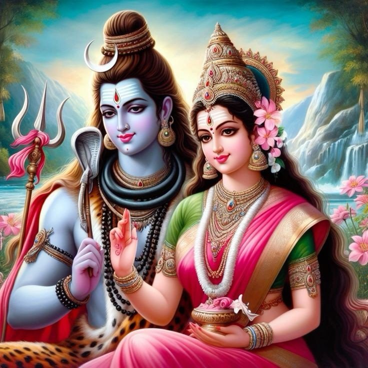 shiv parvati images