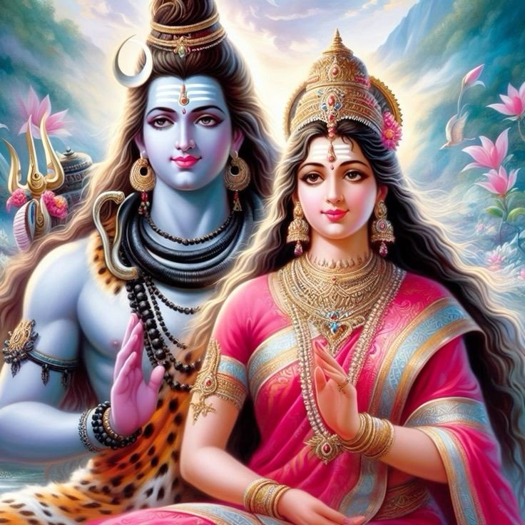 shiv parvati images