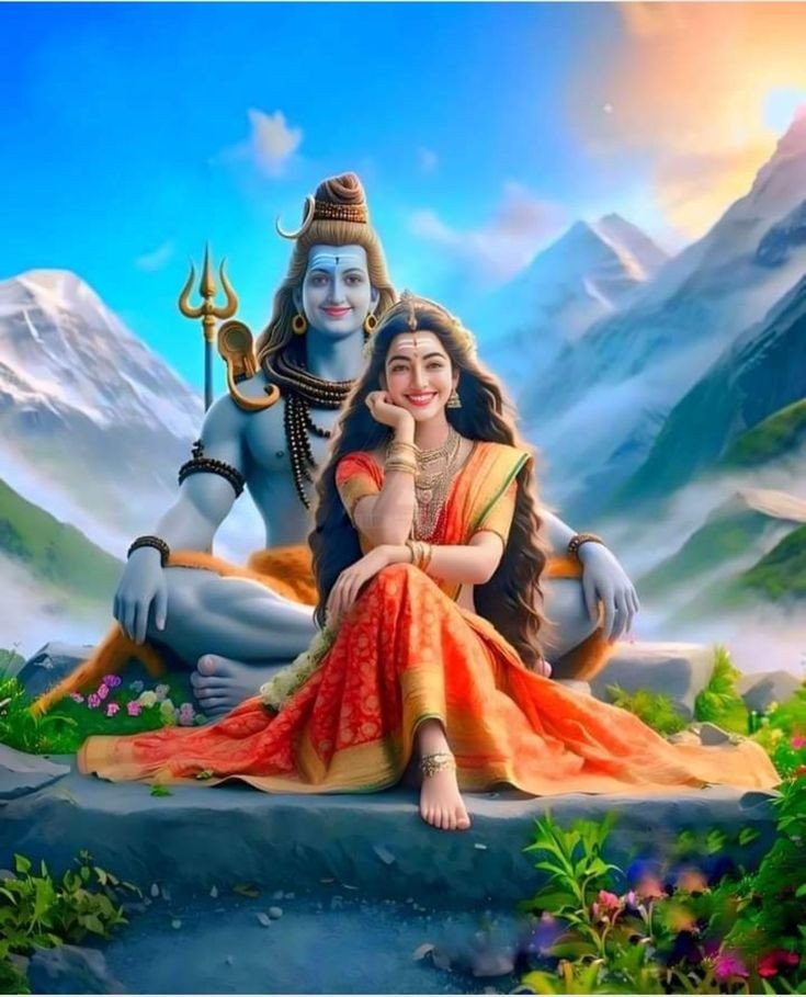 shiv parvati images