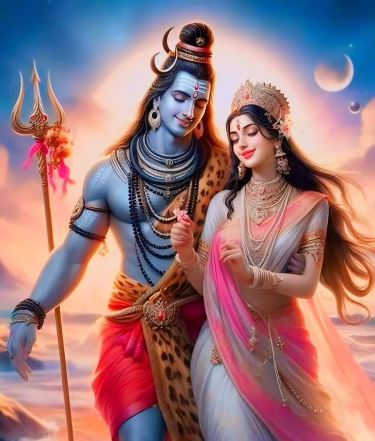 shiv parvati images