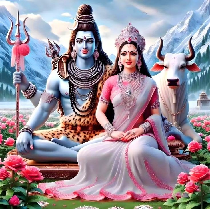 shiv parvati images